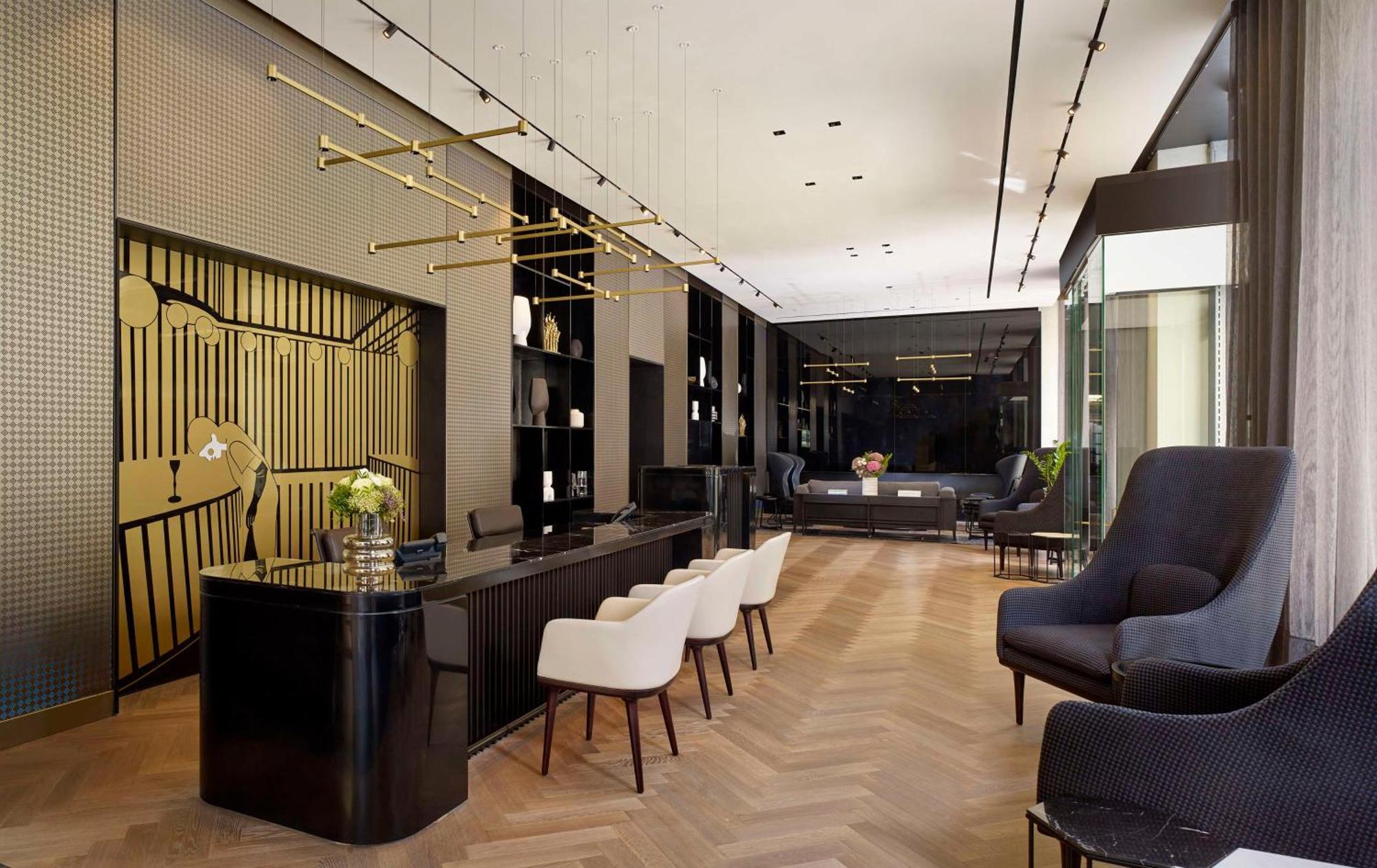 Art'Otel Zagreb, Powered By Radisson Hotels Kültér fotó The interior of the hotel